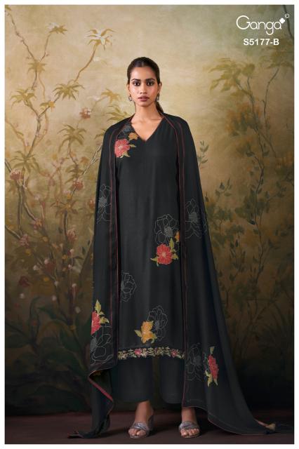 Ganga erem 5177 dress materials wholesale online
